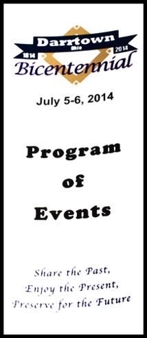 Cover of official printed program