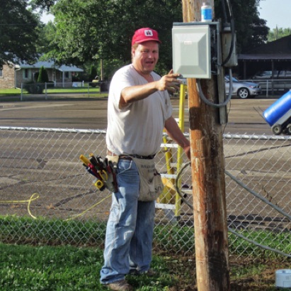 Darrtown resident and licensed electrician Phil Allen was a wonderful resource for the Steering Committee.